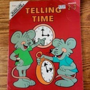 Telling time workbook Frank Schaffer Publications